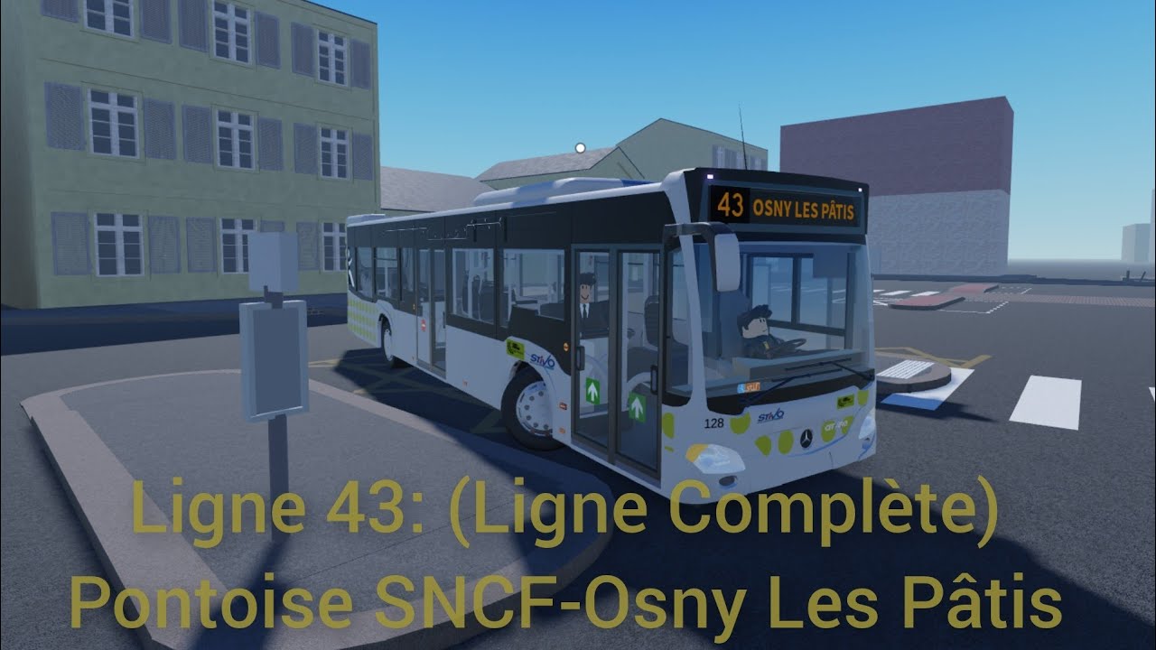 Ligne 43: (Ligne Complète) Pontoise SNCF-Osny Les Pâtis.