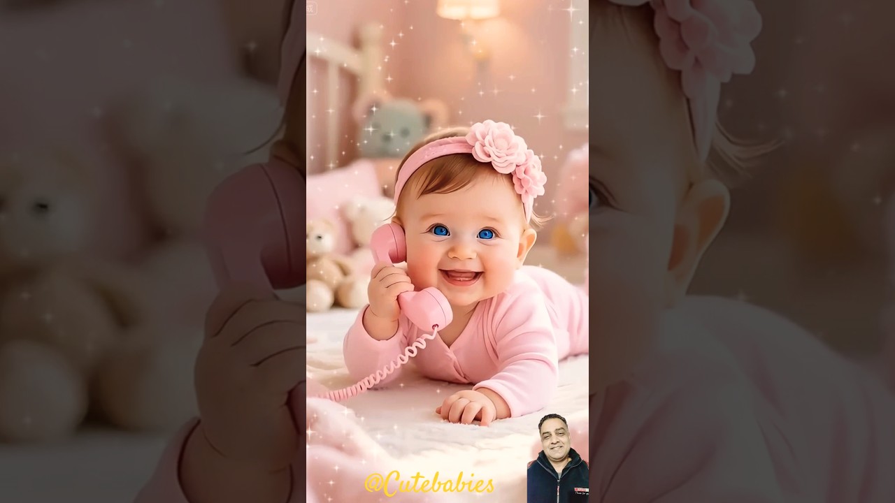 🤗Hello Papa 🤗🧸 #cutebabies #shortsfeed #trending