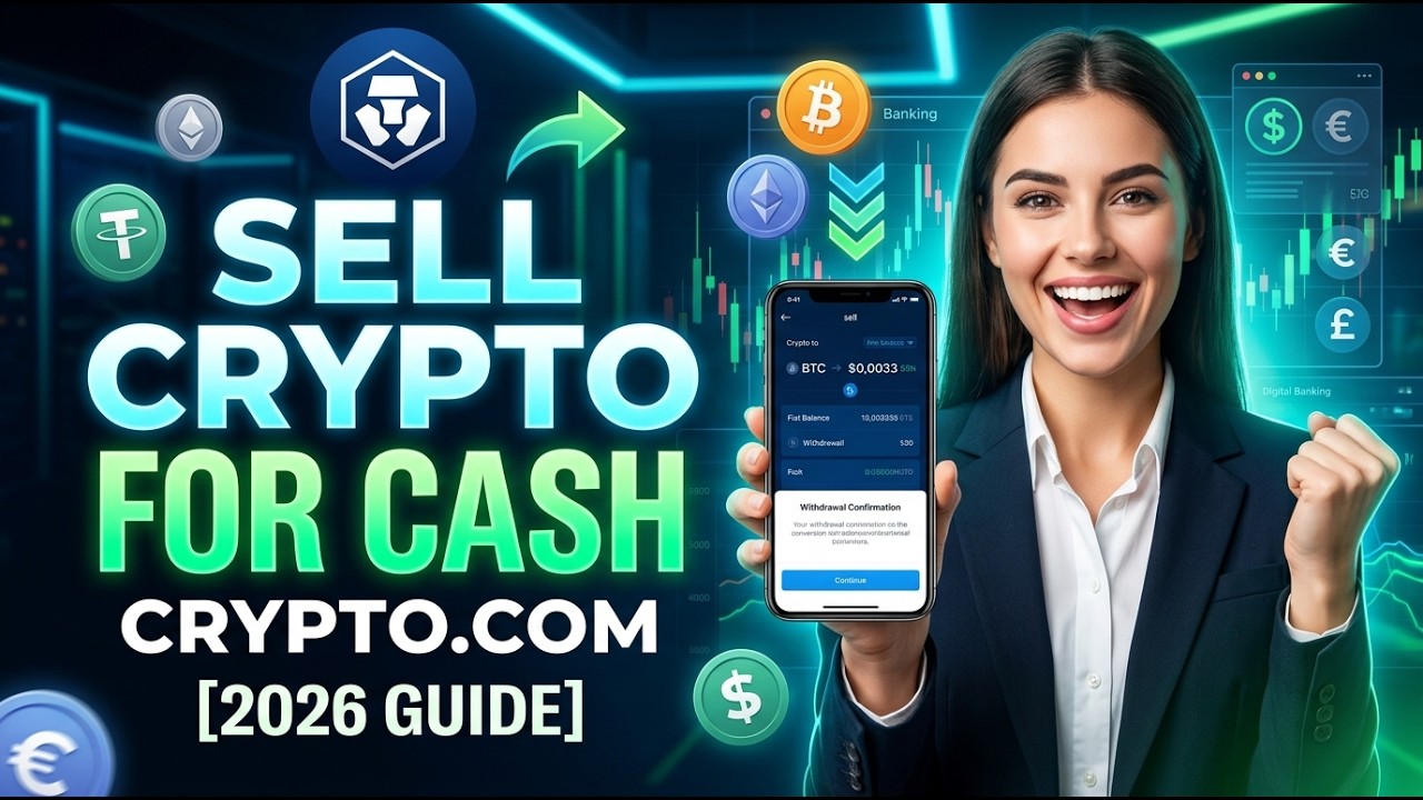 How to Sell Crypto for Cash on Crypto.com [2026 Full Guide]