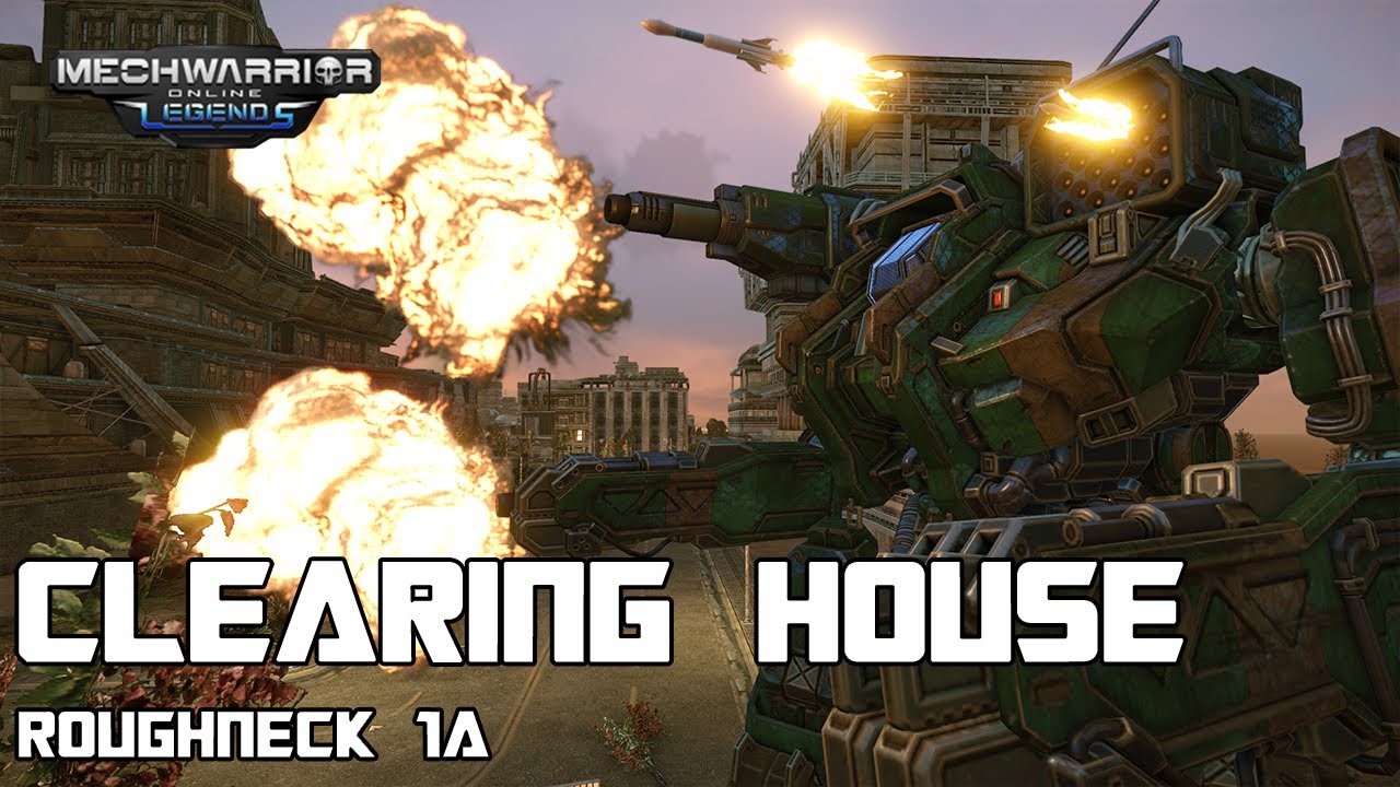 Редкий мех на поле боя &mdash; Roughneck 1A | Mechwarrior Online