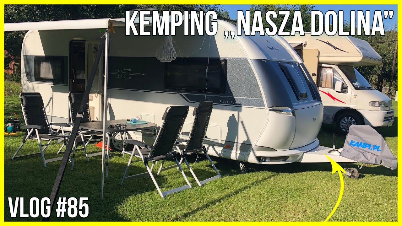 WYRUSZAMY NA WEEKEND Z PRZYCZEPA KEMPINGOWĄ, KEMPING 