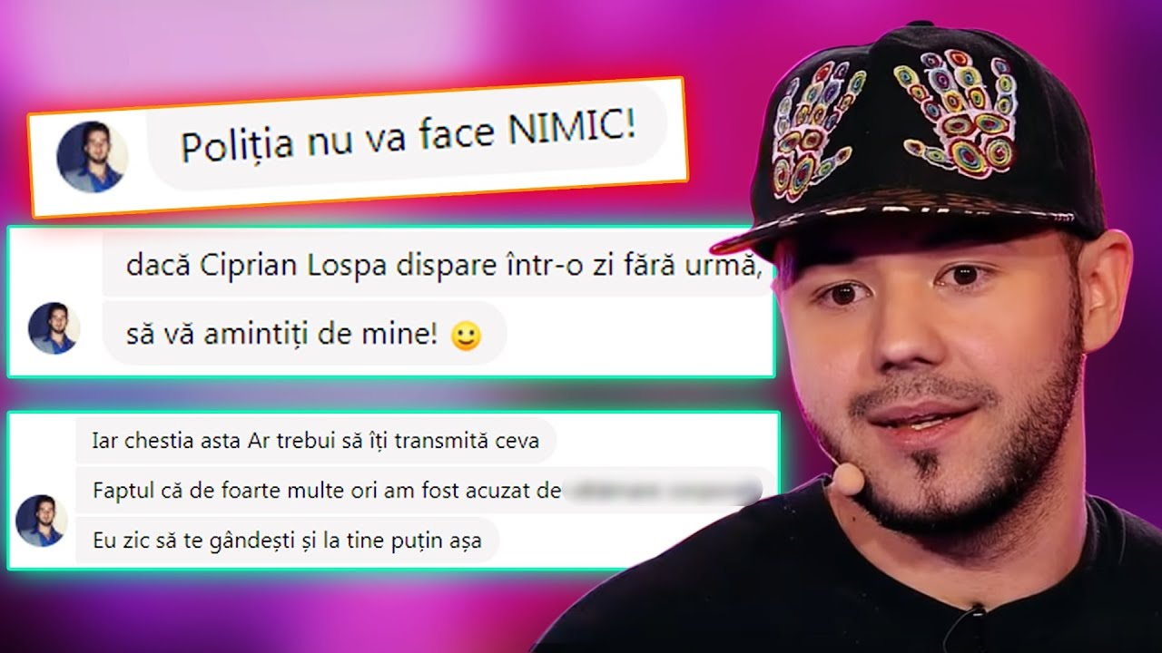 PSIHOPATUL M-A AMENINTAT CU MOARTEA