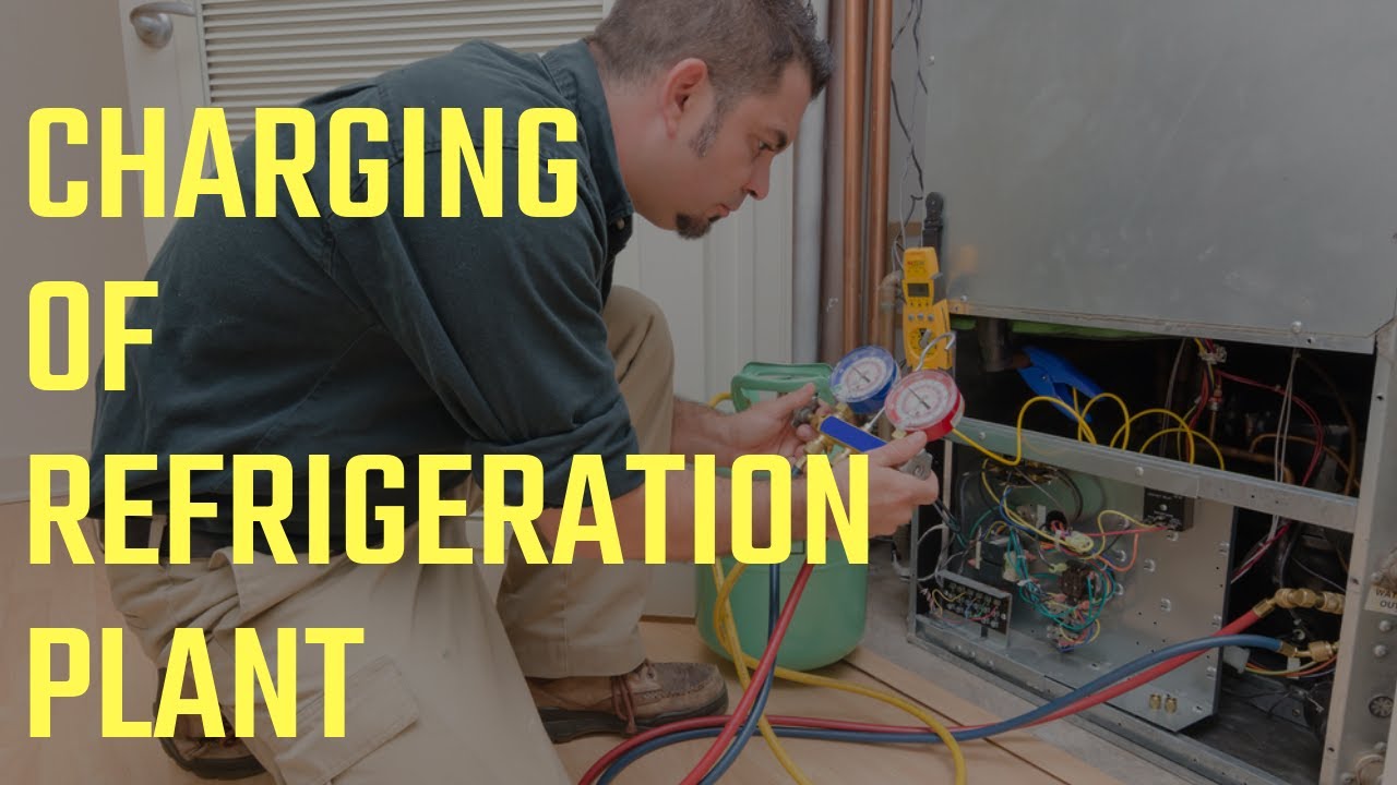 Заправка холодильного оборудования #хладагент #HVAC #охлаждение