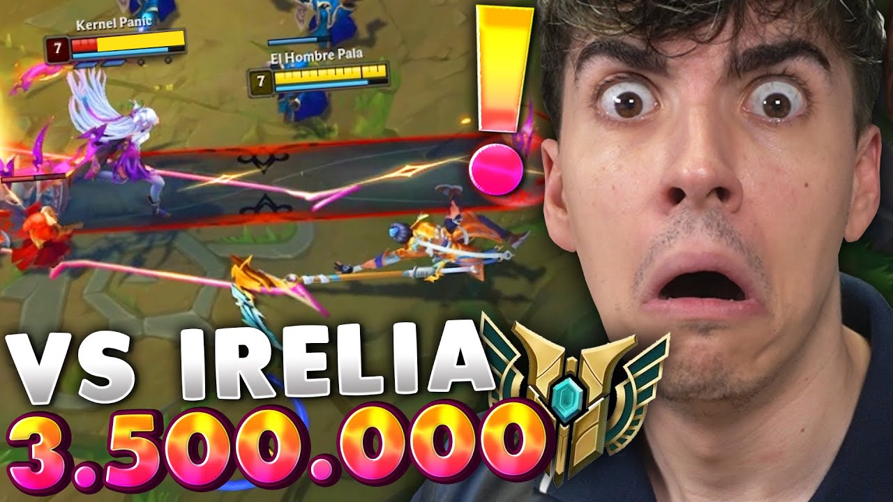 😱&iexcl;WTF! &iexcl;ME ENFRENTO al *OTP IRELIA 3.500.000 MAESTRIA* vs KAYN TOP y ES UNA LOCURA!