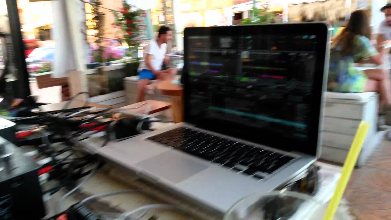 Vision dept @ Cafe Le Vele, Ibiza 5 07 2014