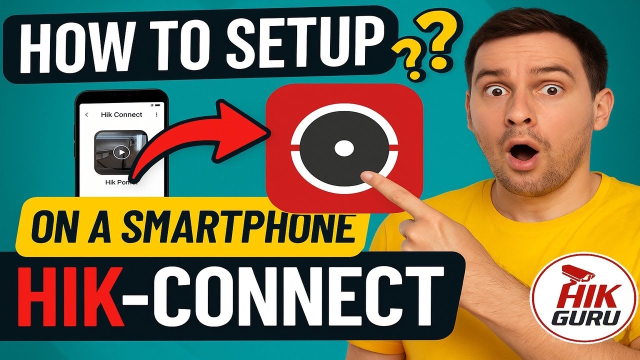 How To Setup Hik-Connect Mobile App iOS Android NEW 2021