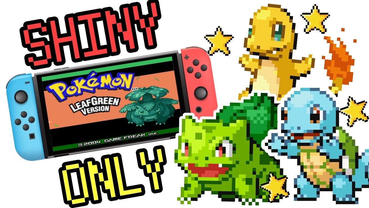Most Cursed Set Up in Shiny Hunting History? Pokémon Leaf Green SHINY ONLY!