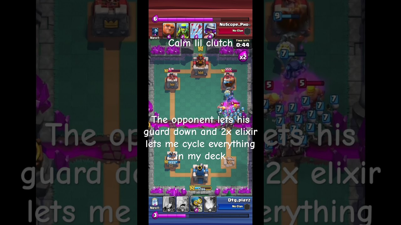 Saw yall liked clash content #gaming #clashroyale #shorts #fyp #clutch #mobilegaming #clashclips