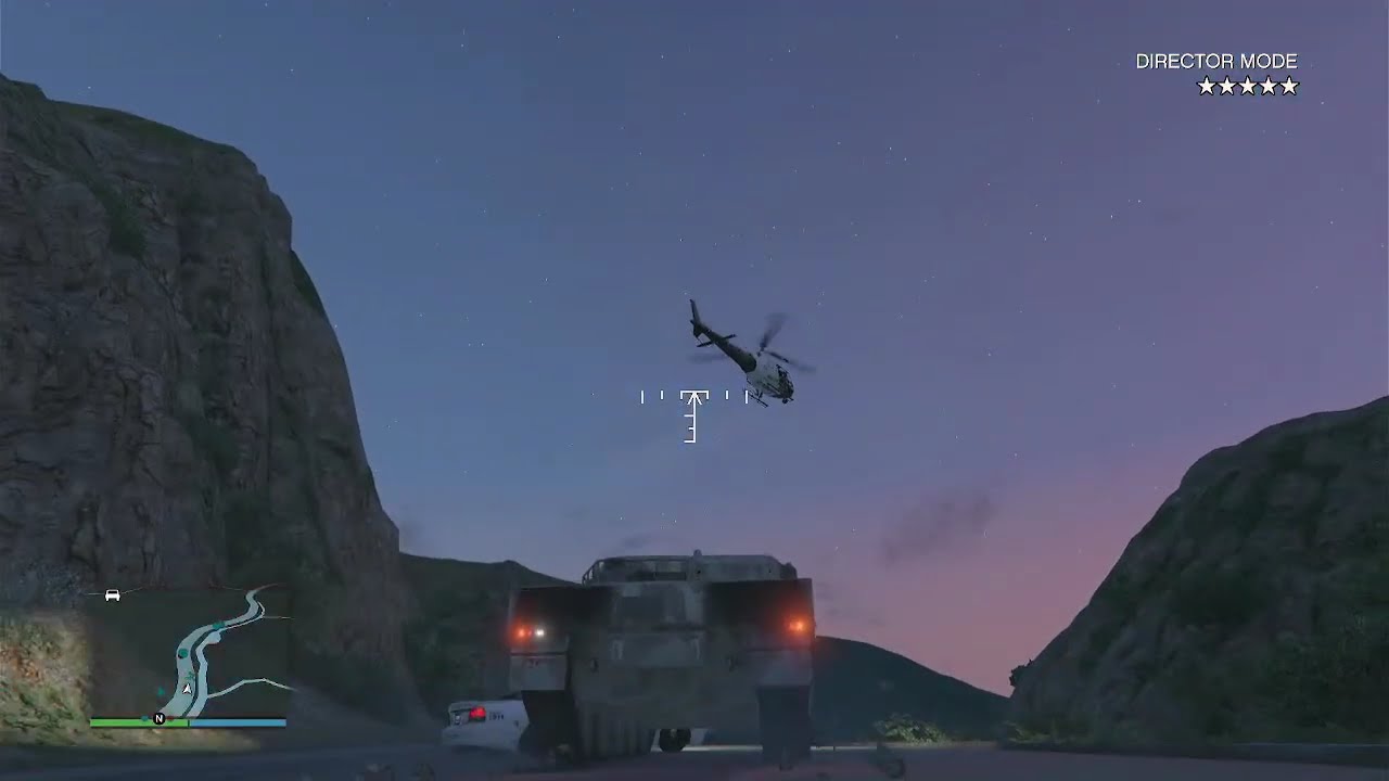 GTA V | NOOSE breaks into Fort Zancudo military base and tank rampage to Los Santos