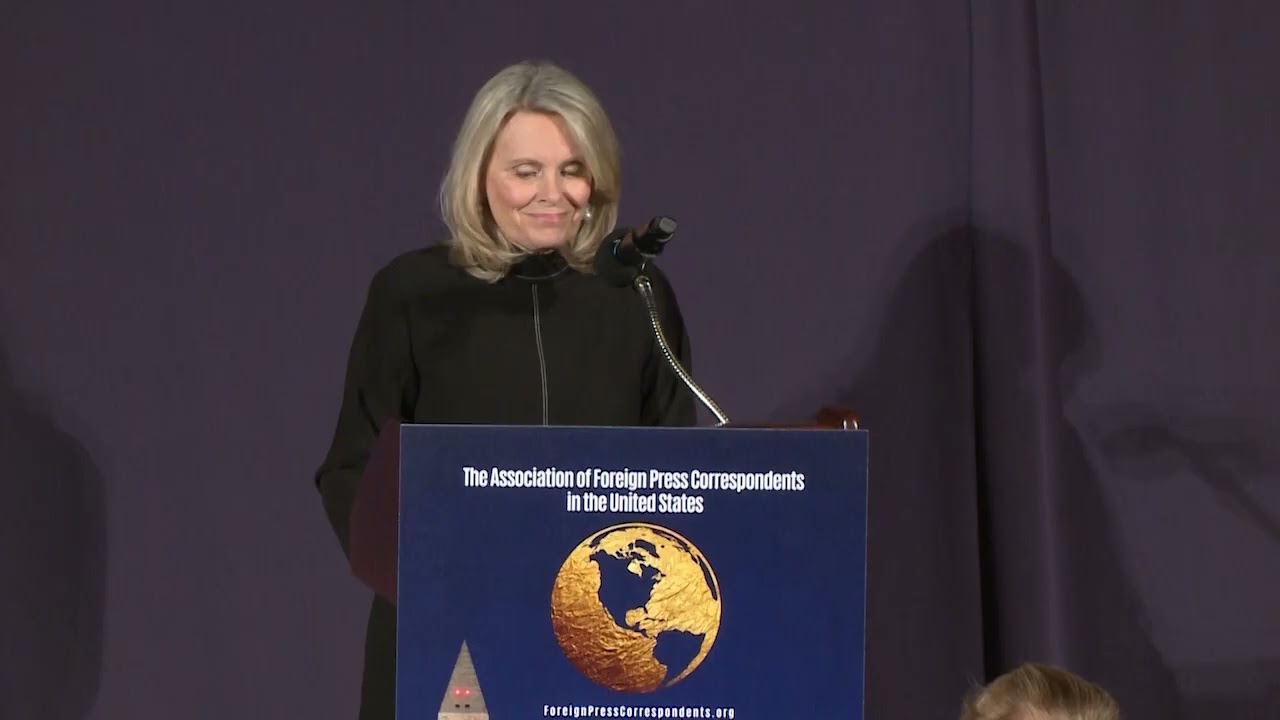 AFPC-USA Executive Board Member Sissel McCarthy Speaks at 2024 Foreign Press Awards