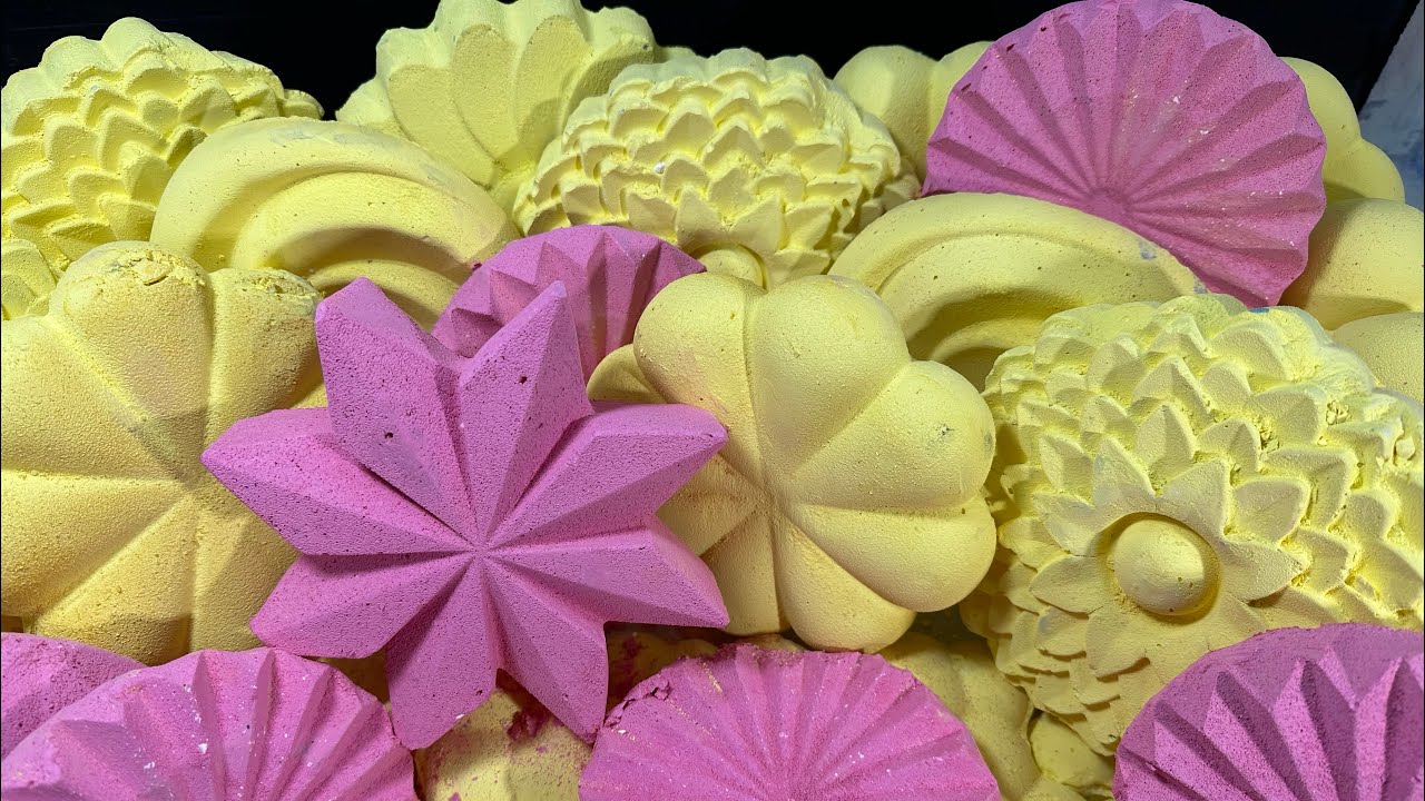 Mass Crush | Yellow and Pink Reformed Crush ~ Crunchy Sound