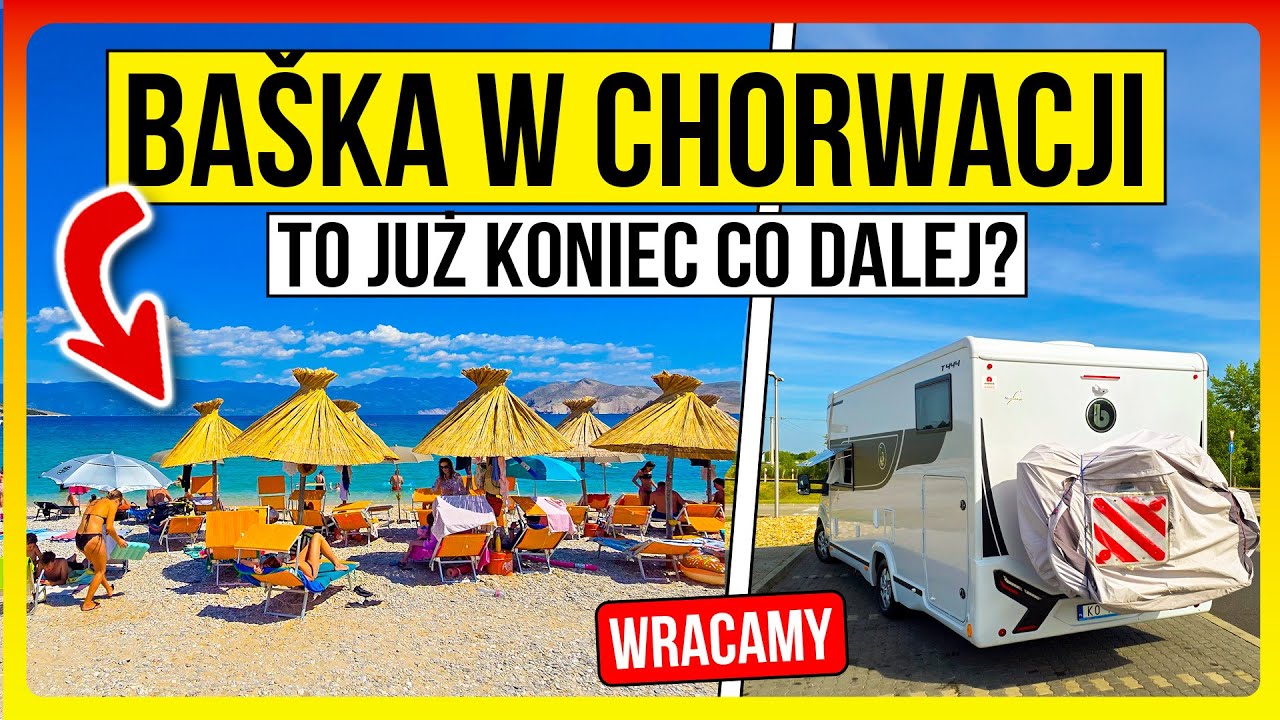 Kemping Baśka – Plaże, Baseny I Pożegnanie Z Chorwacją! Nowy Kierunek Przed Nami