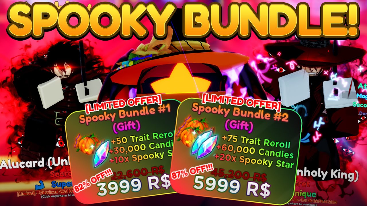 I BOUGHT THE SPOOKY BUNDLE AND GOT THIS...