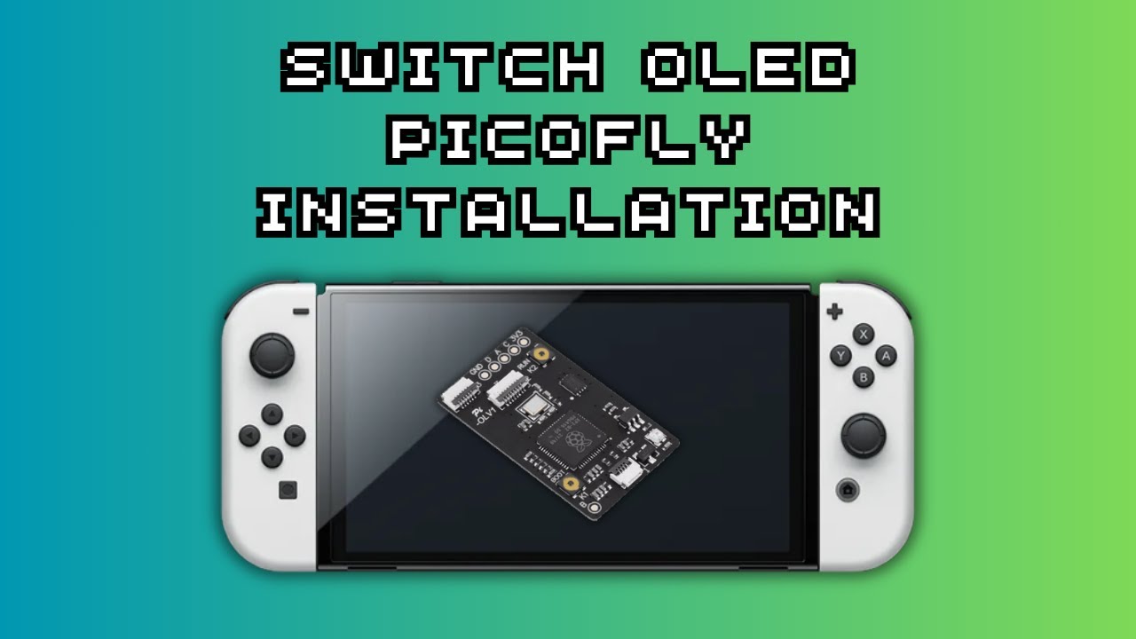 Switch OLED Picofly Modchip Installation (Kamikaze Method)