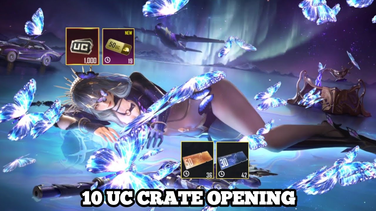 BEST TRICK 🤯 THE HERMIT'S BLESSING SET CRATE OPENING | 10 UC CRATE OPENING IN BGMI/PUBG MOBILE