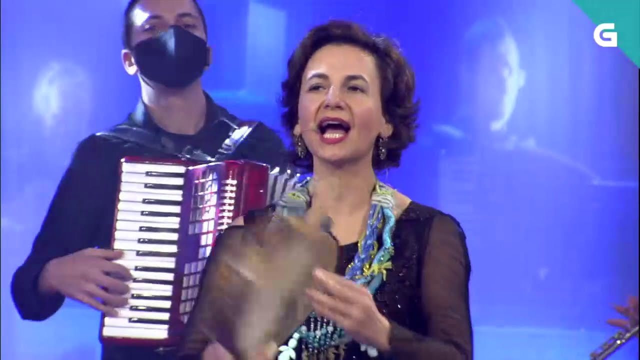 Leilía en el programa Luar (2020)