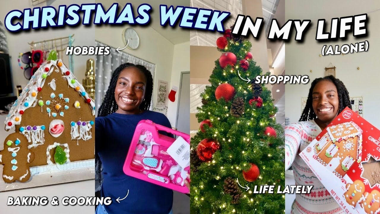 VLOGMAS НЕДЕЛЯ 4: 🎄 Рождественская неделя в моей жизни, шопинг в одиночестве и маленькие празднич...