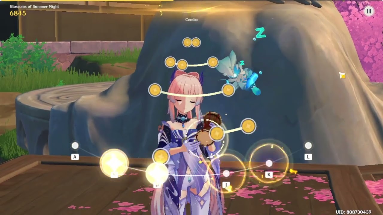 [Genshin Impact] Blossoms of Summer Night - Drumalong Submission Event (Custom Chart)