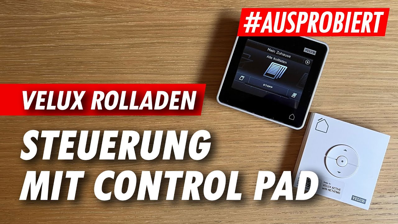 Velux Rollladen Fernbedienung programmieren 🔴 Funk-Wandschalter auf Control Pad kopieren