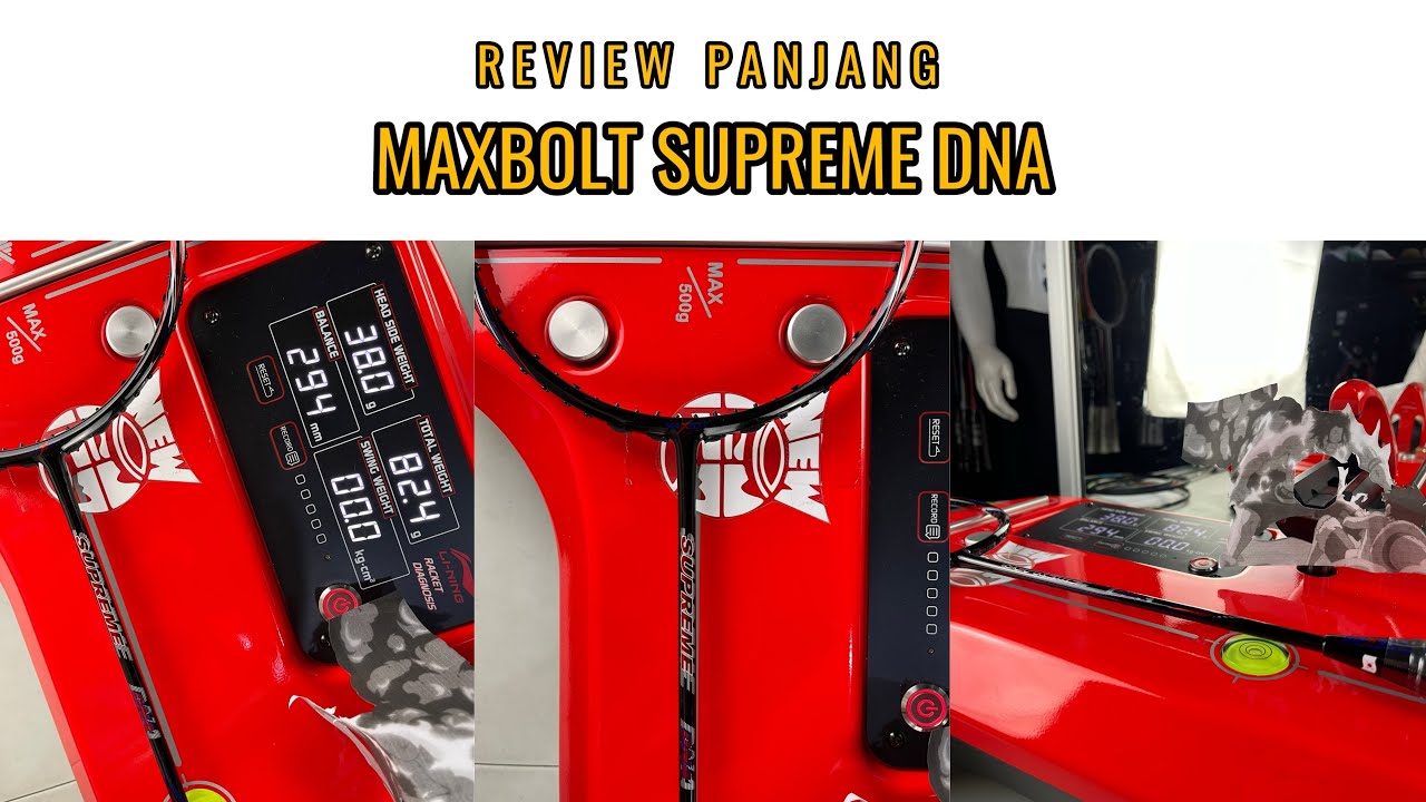 Review Panjang Maxbolt Supreme DNA! Raket Speed Buat Ganda Depan Yang Harganya Murah Banget! 🔥