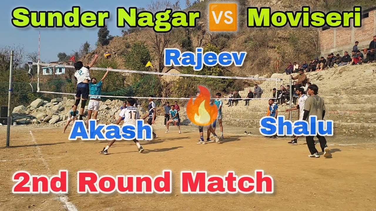 Sunder Nagar 🆚️ Moviseri high voltage volleyball Match at Mandi 