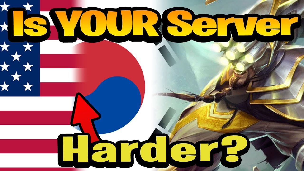 Is your League of Legends server harder? - Bronze to Masters