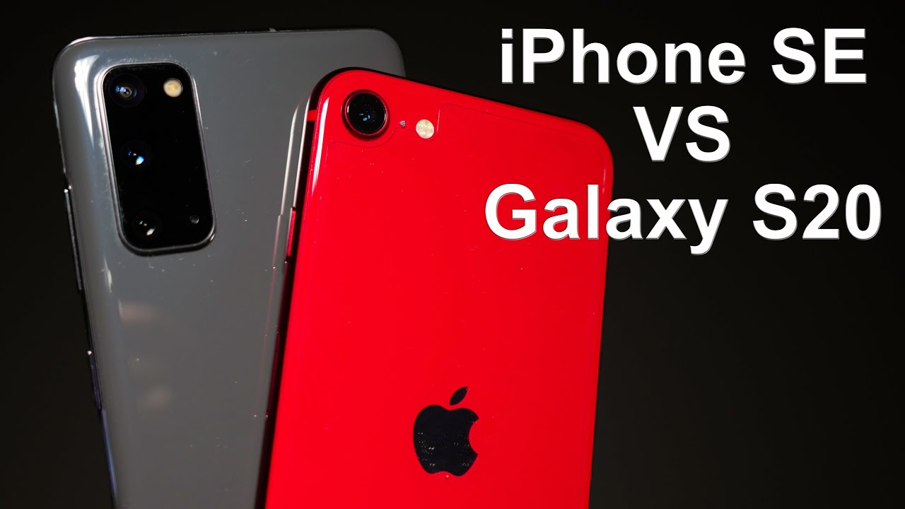 iPhone SE 2020 vs Samsung Galaxy S20 Camera Comparison