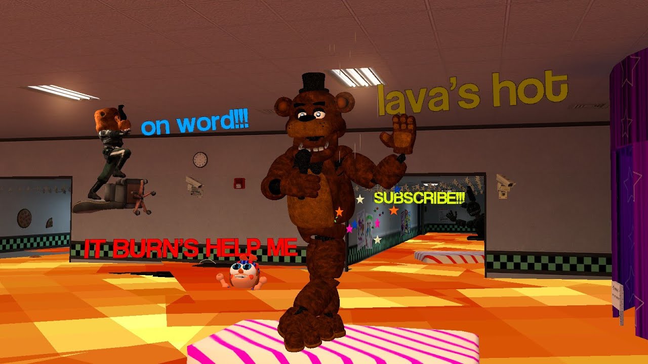 Gmod FNAF | The floor's lava