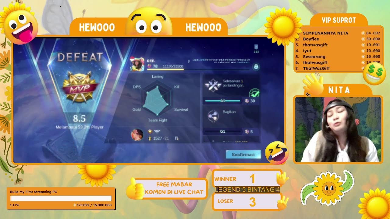 BAUUU HARI INI HARUSNYA, OTW MYTHIC NIHH :)