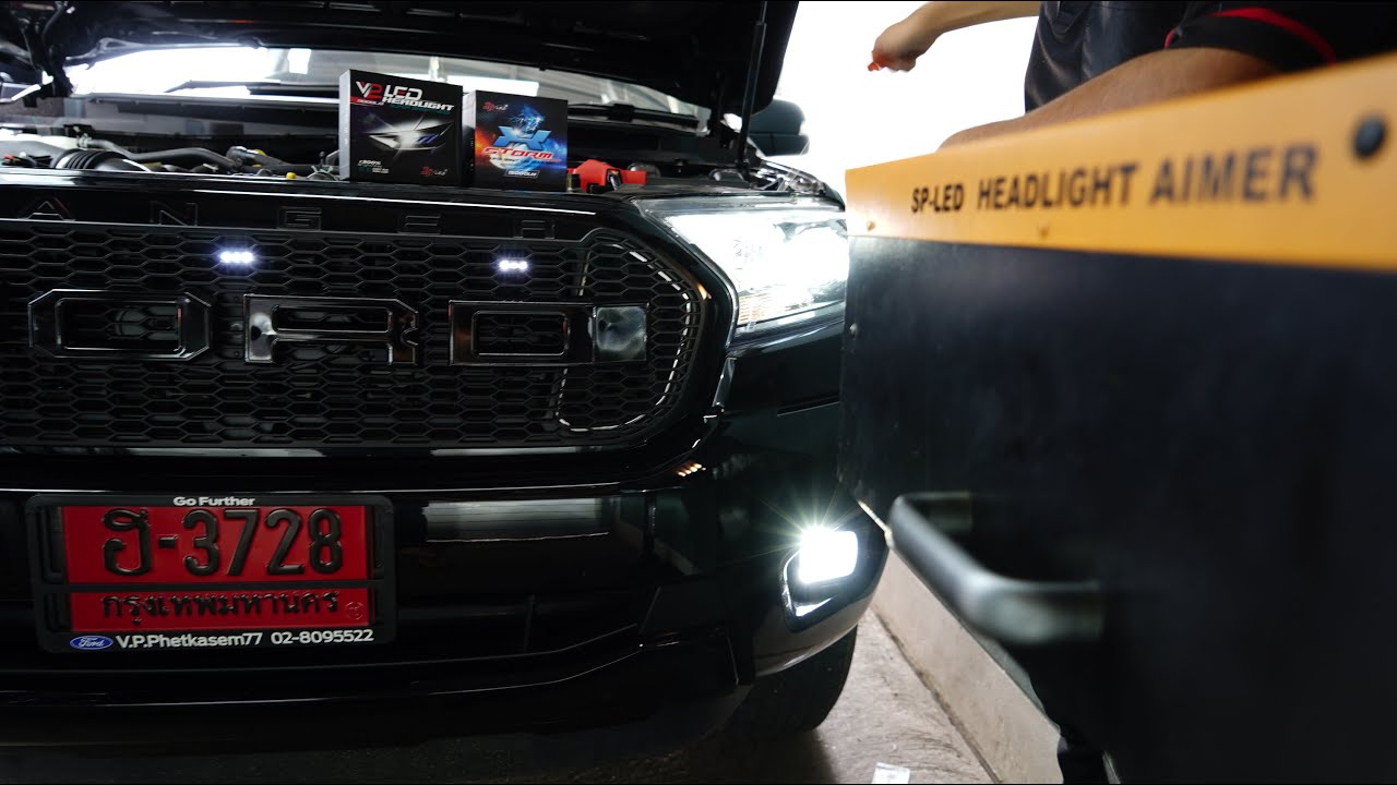 Ford XLT 2020-21 อัพเกรดรชุดหลอดไฟเต็มระบบ ที่ SP LED