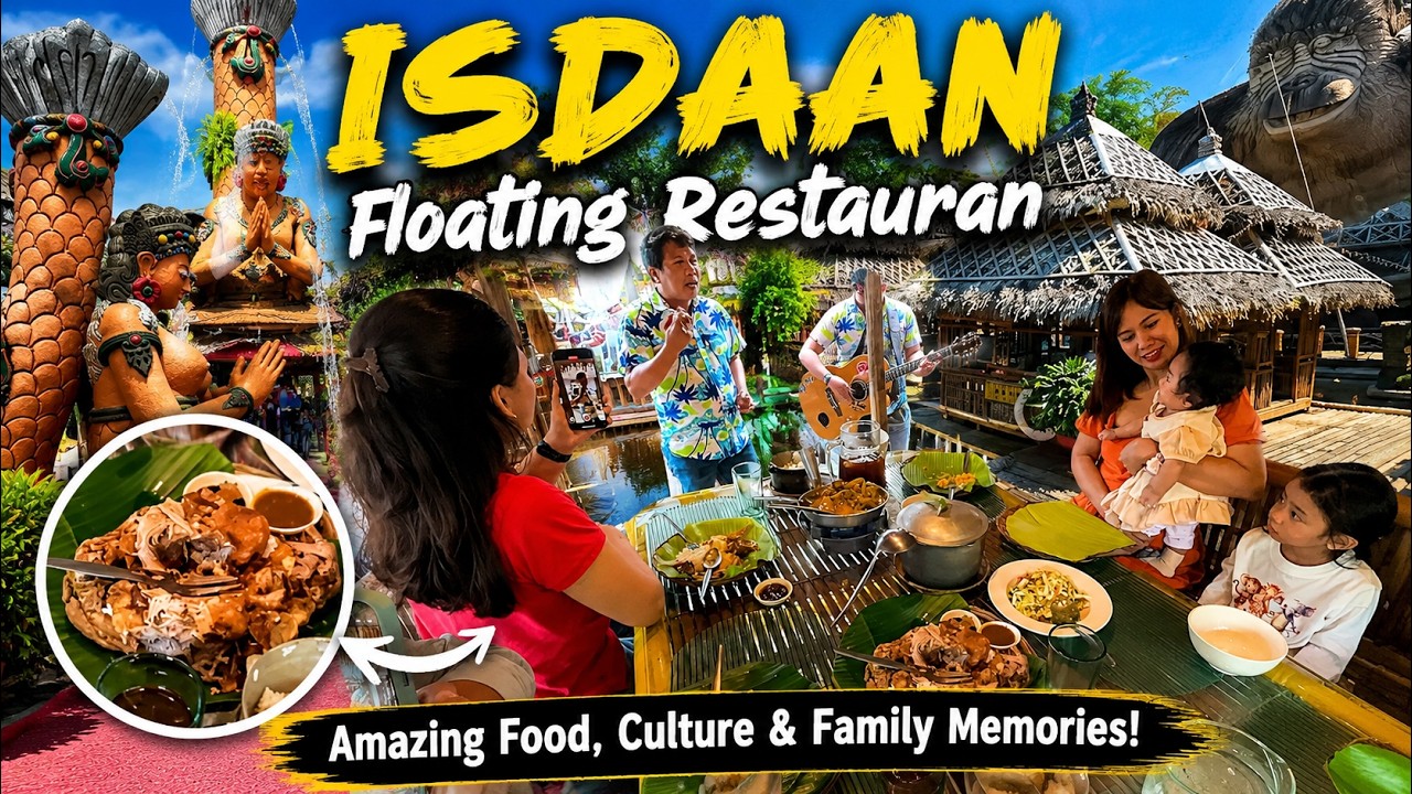 ISDAAN Floating Restaurant - 2025 update