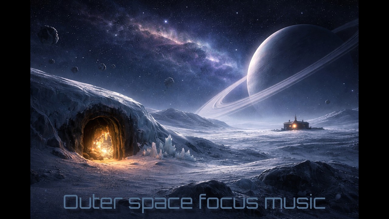 Lonely Gold Mine on a Frozen Planet – Dark Ambient for Deep Focus (1 Hour)