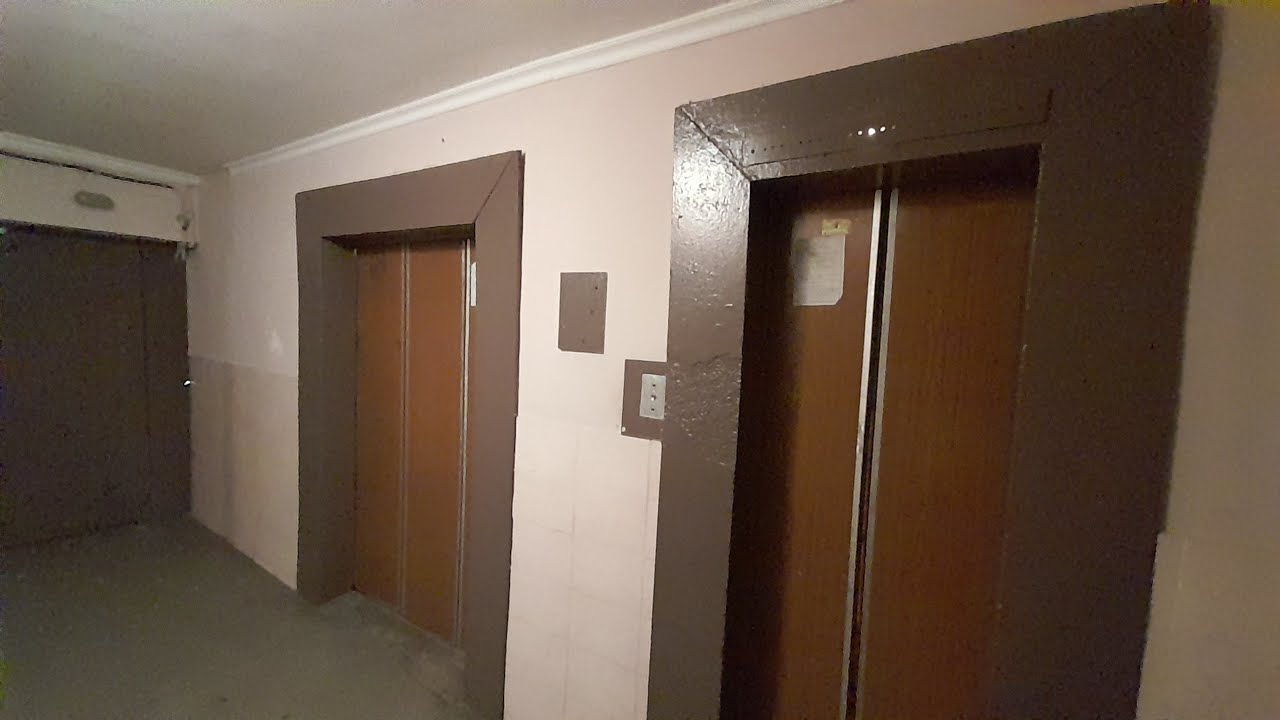 🔥23 эт.секция Ворот города | Лифты КМЗ ≈1985 г.в., V=1,4м/с, Q=320, 500кг