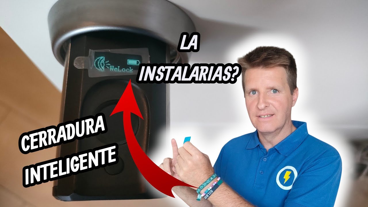 ¡Olvídate de las llaves! Cerradura inteligente con app y control de huella dactilar WELOCK TOUCH61