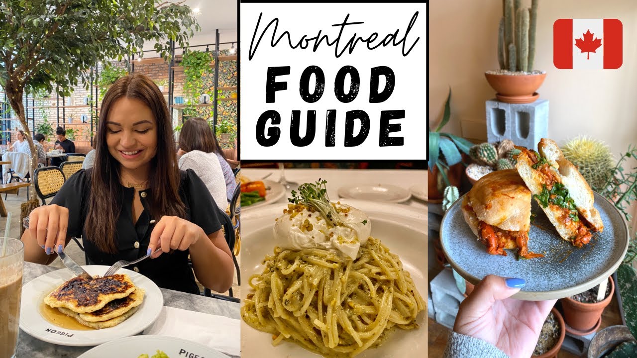 WHERE TO EAT IN MONTREAL (Food Tour Vlog) | SB