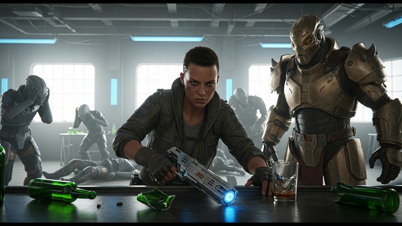 A Lone Human Entered the Bar… and Everything Went Bad for Them | HFY Sci-Fi Action