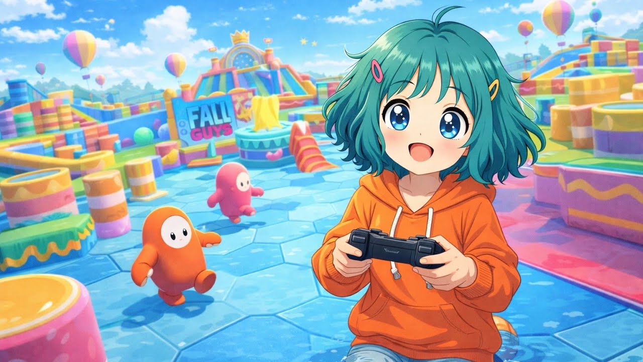 Fall guys gameplay 