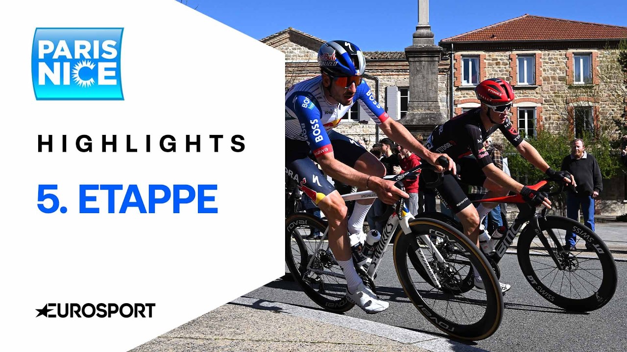 Kletterpartie wird zur Machtdemonstration | Highlights deutsch | 5. Etappe | Paris-Nizza | Radsport