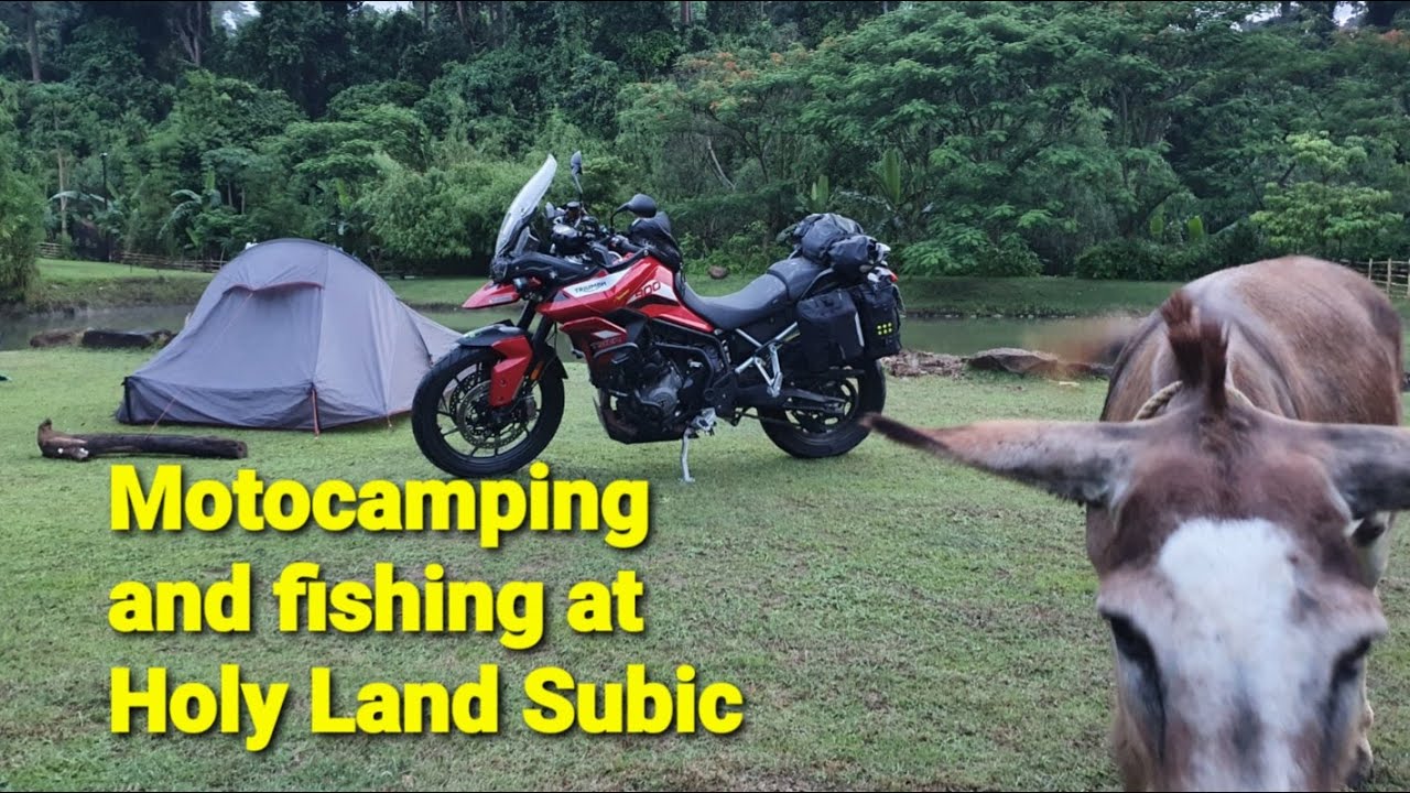 Moto Camping and Fishing at Holy Land Sanctuary Subic, Philippines