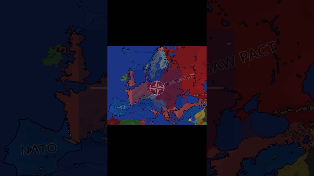NATO vs WARSAW PACT I #rampage #edit #coldwar #mapping #ww3 #viral #countryball #agesofconflict #vs