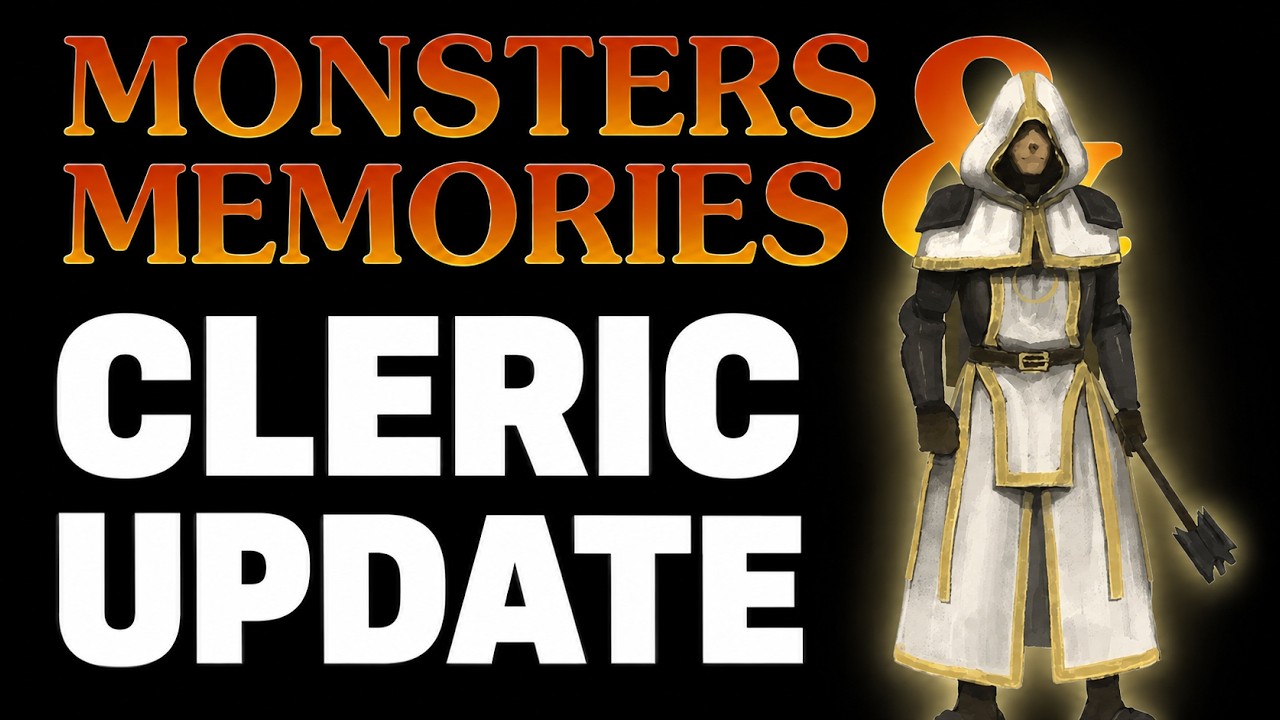 Monsters & Memories: подробный обзор класса Клирик