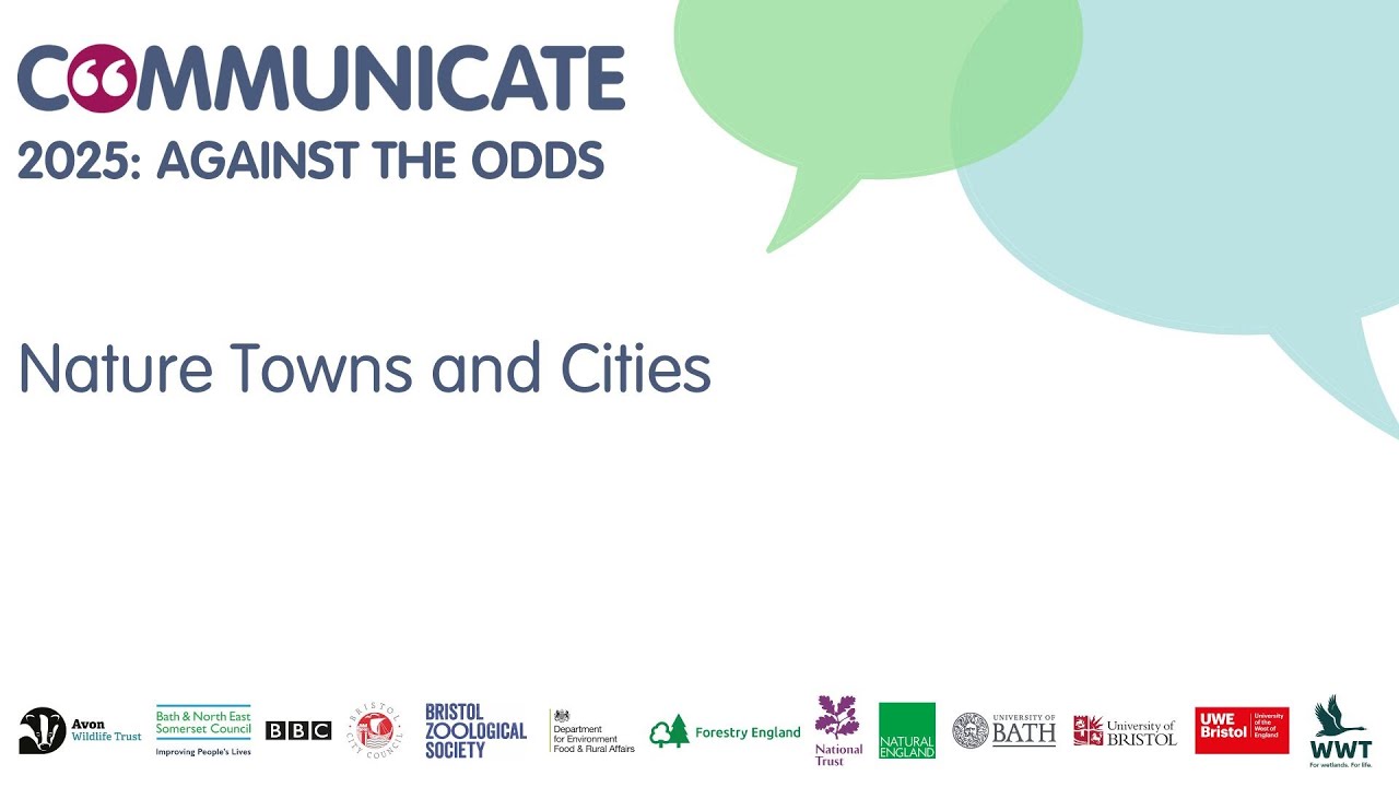 'Nature Towns and Cities' at Communicate 2025