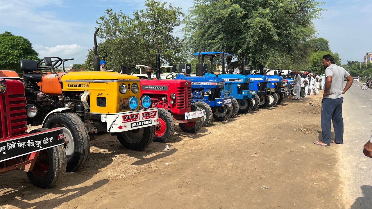 ਅੱਜ ਬਰਨਾਲੇ ਦੀ ਟਰੈਕਟਰ ਮੰਡੀ ਤੇ ਚੱਗੇ ਘਰੇਲੂ ਟਰੈਕਟਰ ਦੇਖਣ ਨੂੰ ਮਿਲੇ | Barnala Tractor Mandi