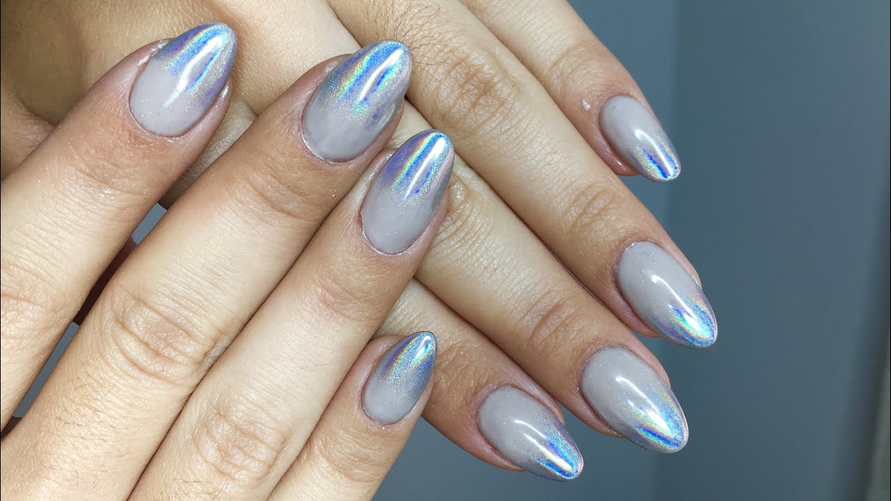 Uñas en GEL almendradas con diseño | COMO HACERLAS SUPER FACIL