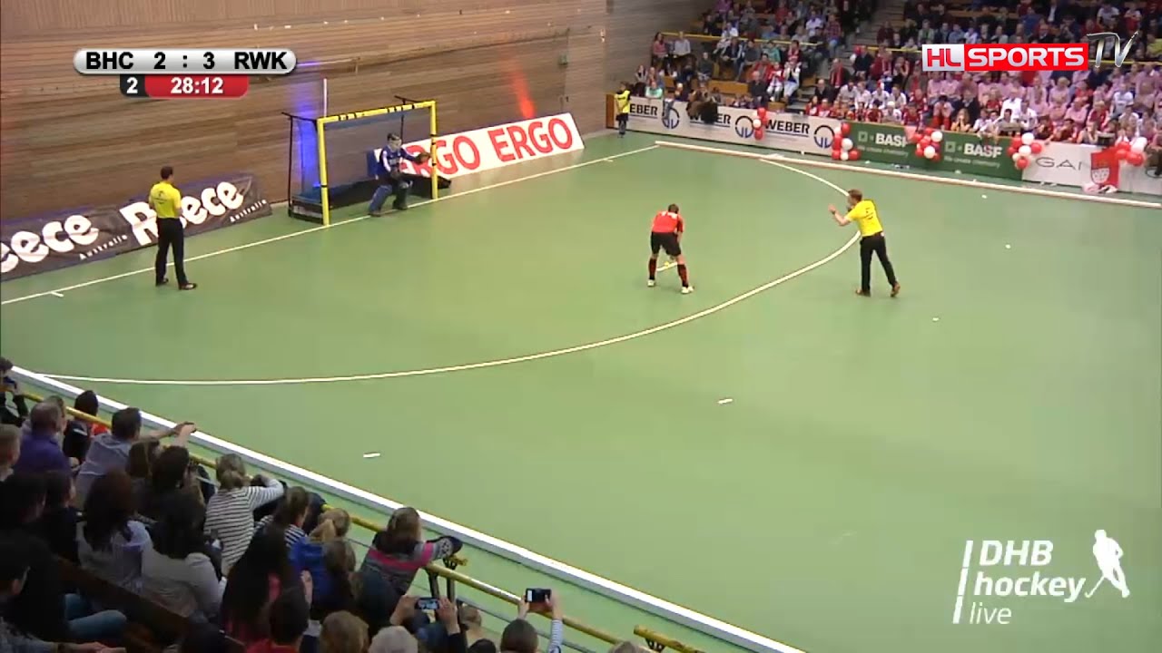 Hallenhockey I DM 2016 Herren Halbfinale I Berliner HC - Rot-Weiss Köln