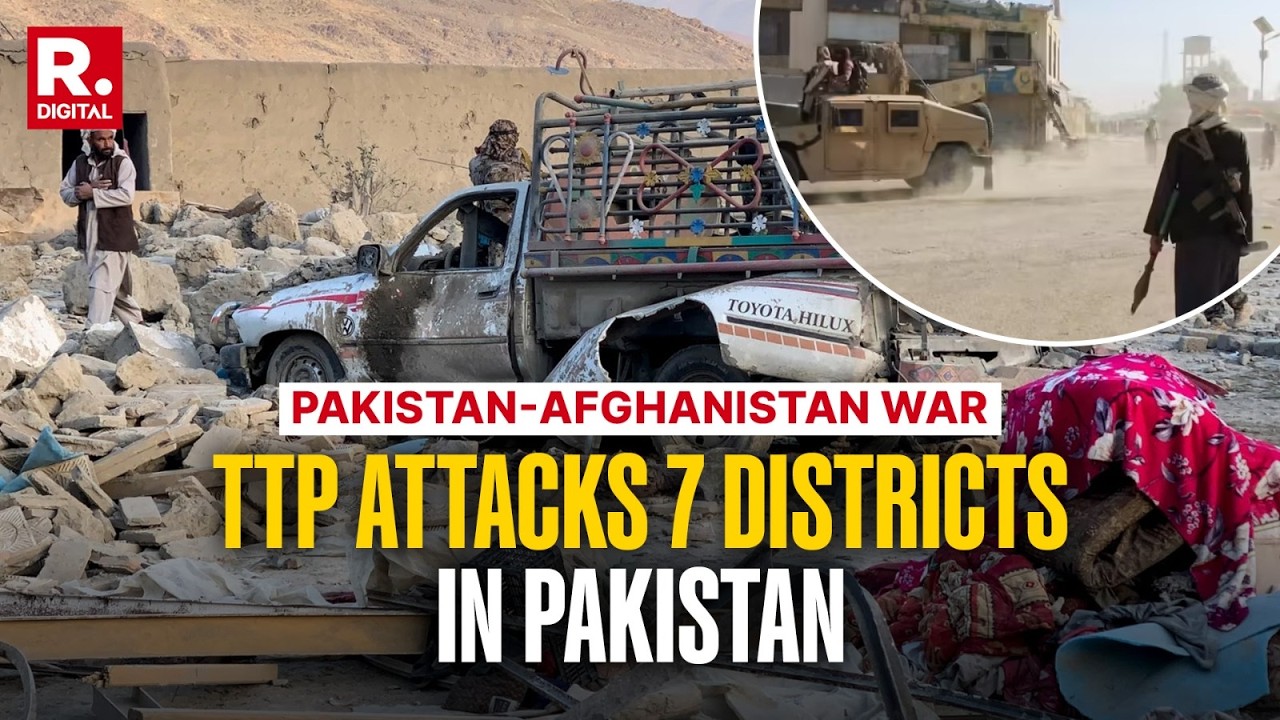 Pak-Afghanistan War: TTP Hammers Over Seven Districts In Pakistan's Khyber Pakhtunkhwa