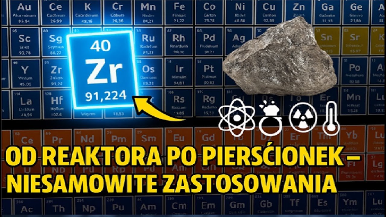 Pierwiastek Cyrkon: Metal, kt&oacute;ry przetrwa wszystko