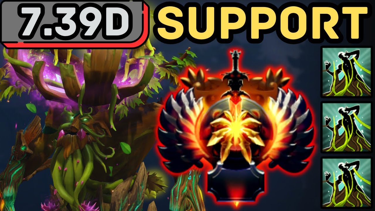 🔥 TREANT PROTECTOR SUPPORT CAMPED IN TREES WHOLE MATCH 😂 | DOTA 2 🔥