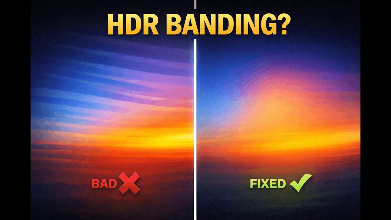 HDR Gradient & Tone Mapping Test (4K 60FPS) | Banding + Highlight Check