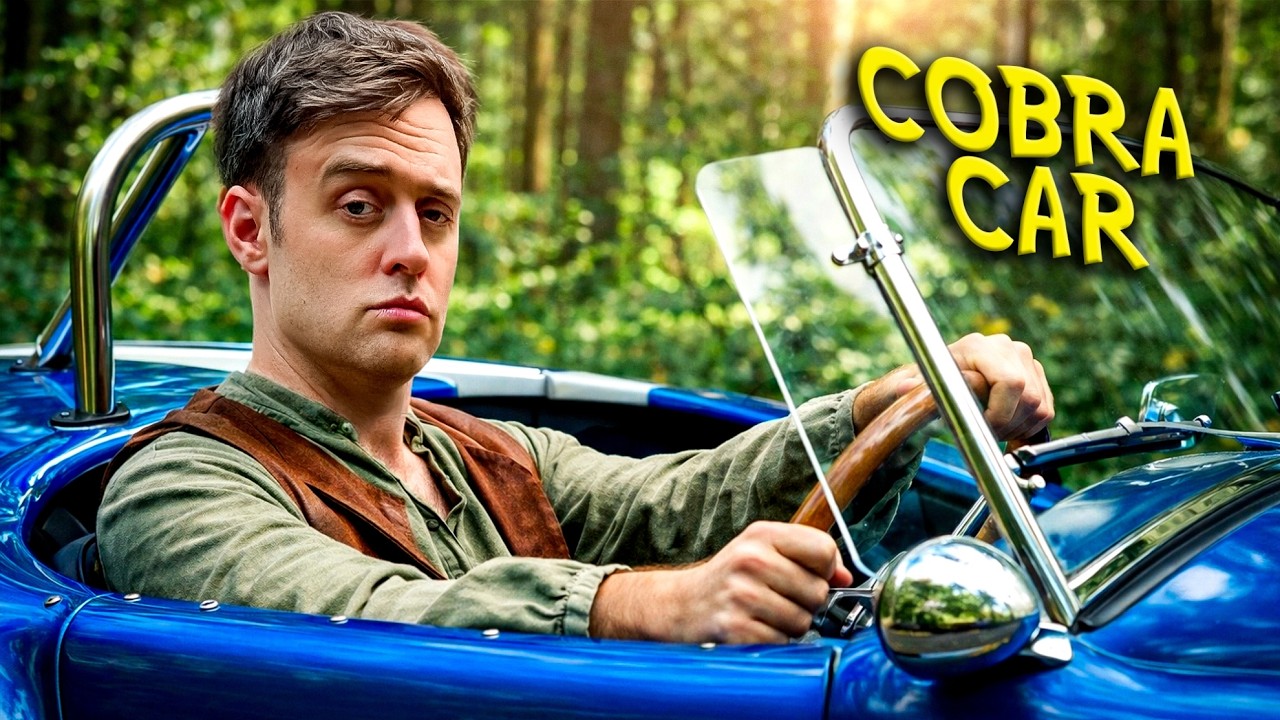 We got a real cobra car for this